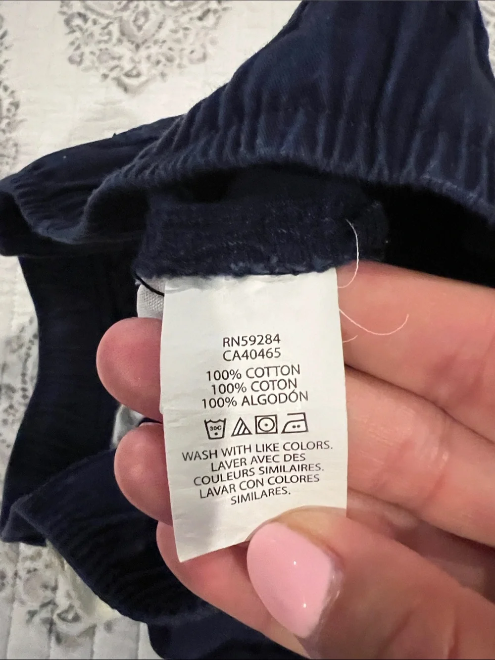 THE CHILDREN’S PLACE Navy Elastic Waist Shorts